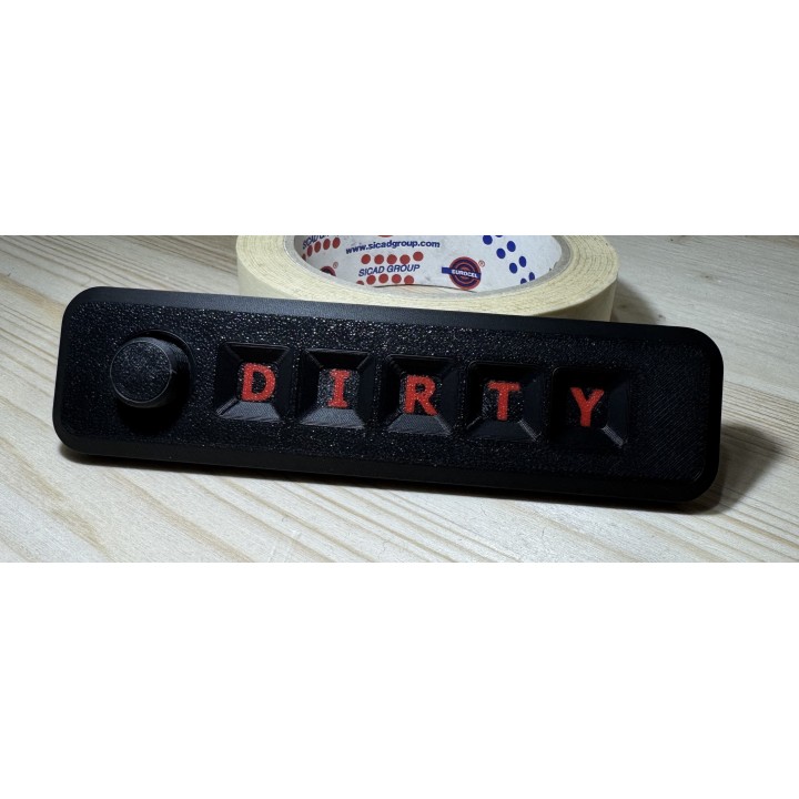 Indicatore lavastoviglie “Pulito / Sporco”