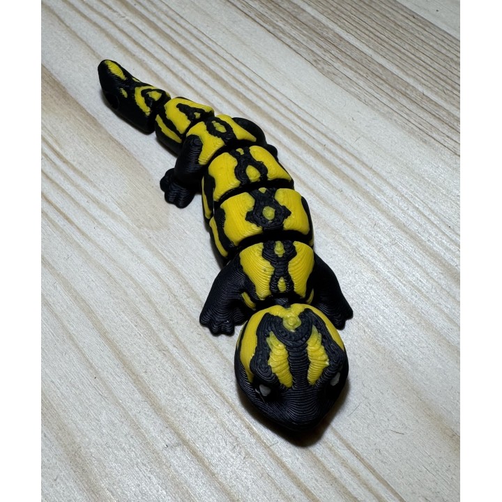 Portachiavi Salamandra – Black & Yellow Edition