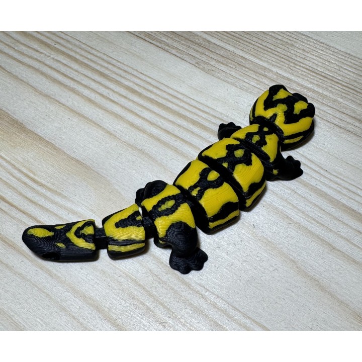 Portachiavi Salamandra – Black & Yellow Edition